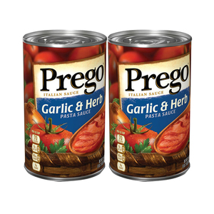 Prego Garlic & Herb Italian Sauce 2 Pack (547ml per pack)