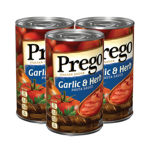 Prego Garlic & Herb Italian Sauce 3 Pack (547ml per pack)