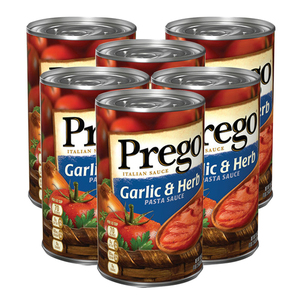 Prego Garlic & Herb Italian Sauce 6 Pack (547ml per pack)