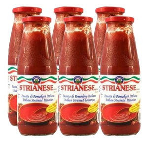 Strianese Strained Tomatoes 6 Pack (680g per pack)