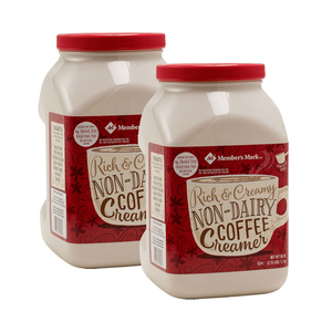 Member's Mark Rich and Creamy Non-Dairy Coffee Creamer 2 Pack (1.7kg per Jar)