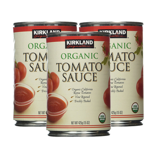 Kirkland Signature Organic Tomato Sauce 3 Pack (425g per pack)