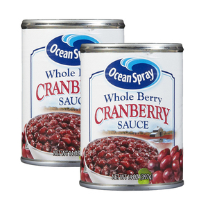 Ocean Spray Whole Berry Cranberry Sauce 2 Pack (397g per pack)