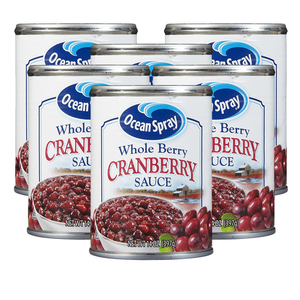 Ocean Spray Whole Berry Cranberry Sauce 6 Pack (397g per pack)