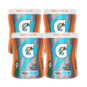 Gatorade Frost Glacier Freeze Thirst Quencher Powder 4 Pack (521g per Canister)