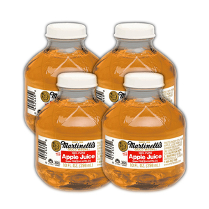 Martinelli's 100% Pure Apple Juice 4 Pack (296ml per Bottle)