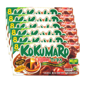 House Foods Kokumaro Curry Medium Hot 6 Pack (140g per pack)