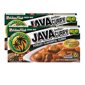 House Foods Java Curry Medium Hot 2 Pack (185g per pack)