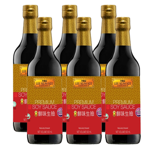 Lee Kum Kee Premium Soy Sauce 6 Pack (500ml per pack)