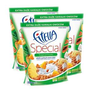 Gellwe Fitella Special Tropical Fruit 3 Pack (225g per Pack)