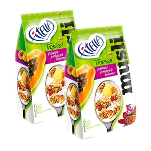 Gellwe Fitella Tropical Musli 2 Pack (300g per Pack)