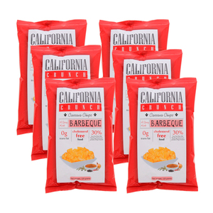 California Crunch Barbeque Cassava Chips 6 Pack (120g per Pack)