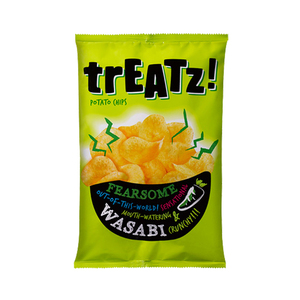 Treatz! Fearsome Wasabi Potato Chips 150g