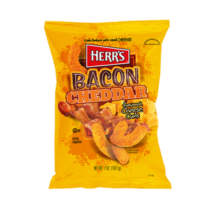 Herr's Bacon Cheddar Flavored Cheese Curls 198g