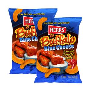 Herr's Buffalo Blue Cheese Curls 2 Pack (198g per Pack)