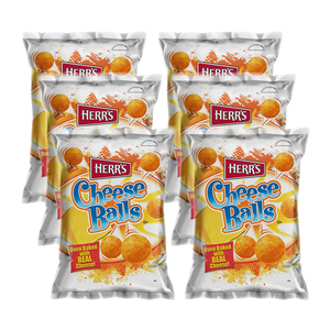 Herr's Cheese Balls 6 Pack (198g per Pack)