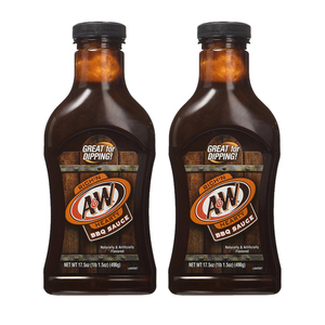 A&W Rich'N Hearty BBQ Sauce 2 Pack (510g per pack)