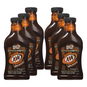 A&W Rich'N Hearty BBQ Sauce 6 Pack (510g per pack)