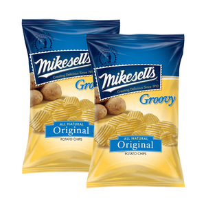 Mikesell's Original Groovy Potato Chips 2 Pack (284g per Pack)