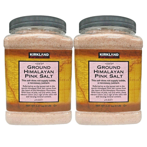 Kirkland Signature Ground Himalayan Pink Salt 2 Pack (2.2kg per pack)