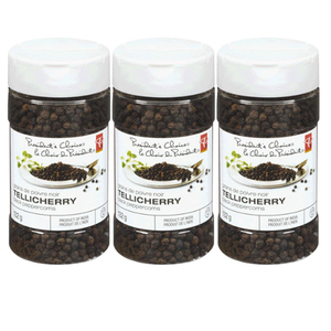 President Choice Tellicherry Black Peppercorns 3 Pack (132g per pack)