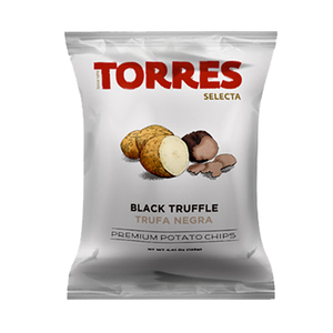 Torres Selecta Black Truffle Potato Chips 125g