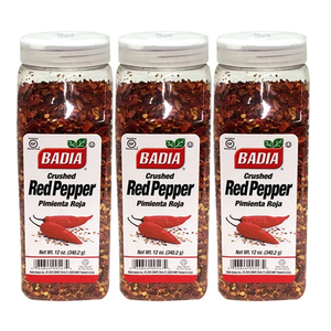 Badia Crushed Red Pepper 3 Pack (340.2g per pack)