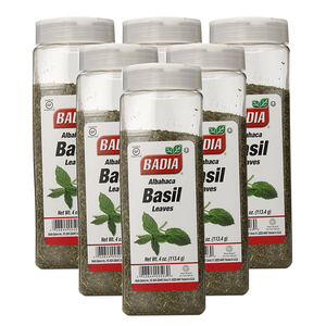 Badia Basil Leaves Albahaca 6 Pack (113.4g per pack)