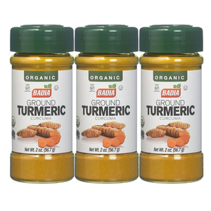 Badia Organic Ground Turmeric 3 Pack (56.7g per pack)