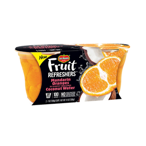 Del Monte Fruit Refreshers Mandarin Oranges in Slightly Sweetened Coconut Water 2x198g