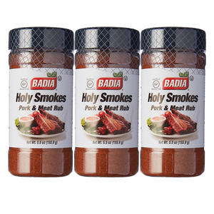 Badia Holy Smokes Pork & Meat Rub 3 Pack (155.9g per pack)