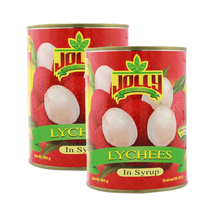 Jolly Lychee In Syrup 2 Pack (565g per Can)