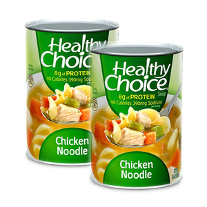 Healthy Choice Chicken Noodle Soup 2 Pack (425g per Can)