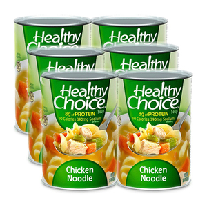 Healthy Choice Chicken Noodle Soup 6 Pack (425g per Can)