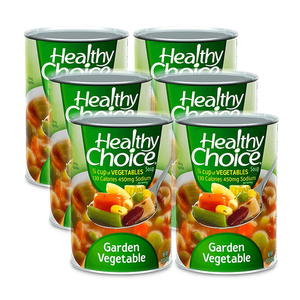 Healthy Choice Garden Vegetable Soup 6 Pack (443g per Can)