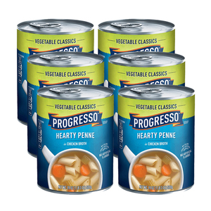 Progresso Hearty Penne in Chicken Broth 6 Pack (538g per Can)