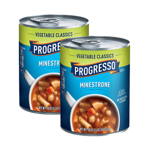 Progresso Minestrone Soup 2 Pack (538g per Pack)