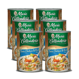 Marie Callender's Classic Chicken & Rice Soup 6 Pack (425g per Can)