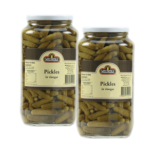 Molinera Pickles in Vinegar 2 Pack (340g per Bottle)