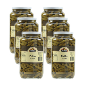 Molinera Pickles in Vinegar 6 Pack (340g per Bottle)