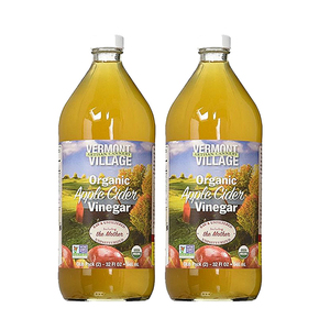 Vermont Village Organic Apple Cider Vinegar 2 Pack (946ml per pack)