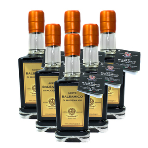 Malphigi Balsamic Vinegar of Modena IGP Bronze 6 Pack (250ml per pack)