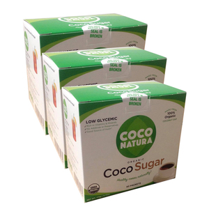 Coco Natura Coco Sugar 3 Pack (50's per pack)