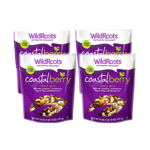 WildRoots Coastal Berry Trail Mix 4 Pack (737g per Pack)