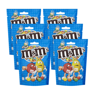 M&M's Crispy Chocolate 6 Pack (121g per Pouch)