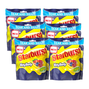 Starburst Very Berry Fruit Chews 6 Pack (150g per Pack)