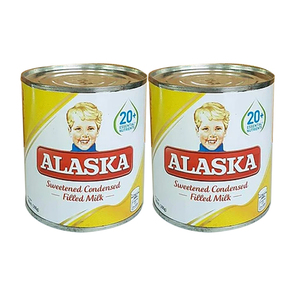 Alaska Sweetened Condensed Milk 2 Pack (300ml per pack)