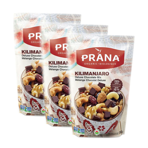 Prana Organic Kilimanjaro Deluxe Chocolate Mix 3 Pack (481g per Pack)
