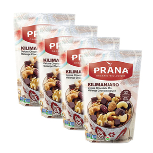 Prana Organic Kilimanjaro Deluxe Chocolate Mix 4 Pack (481g per Pack)
