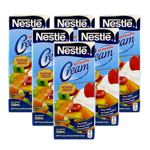Nestle All-Purpose Cream 6 Pack (250ml per pack)